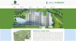 Desktop Screenshot of jaypeegreensgreaternoida.in